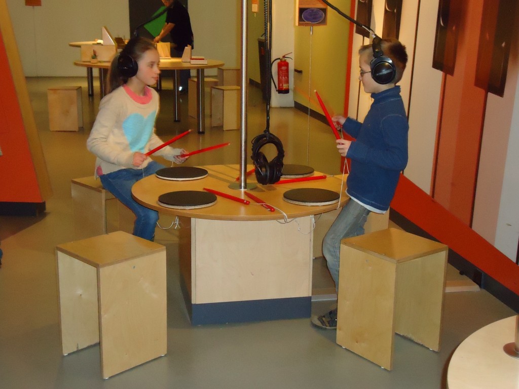 This was in the music section