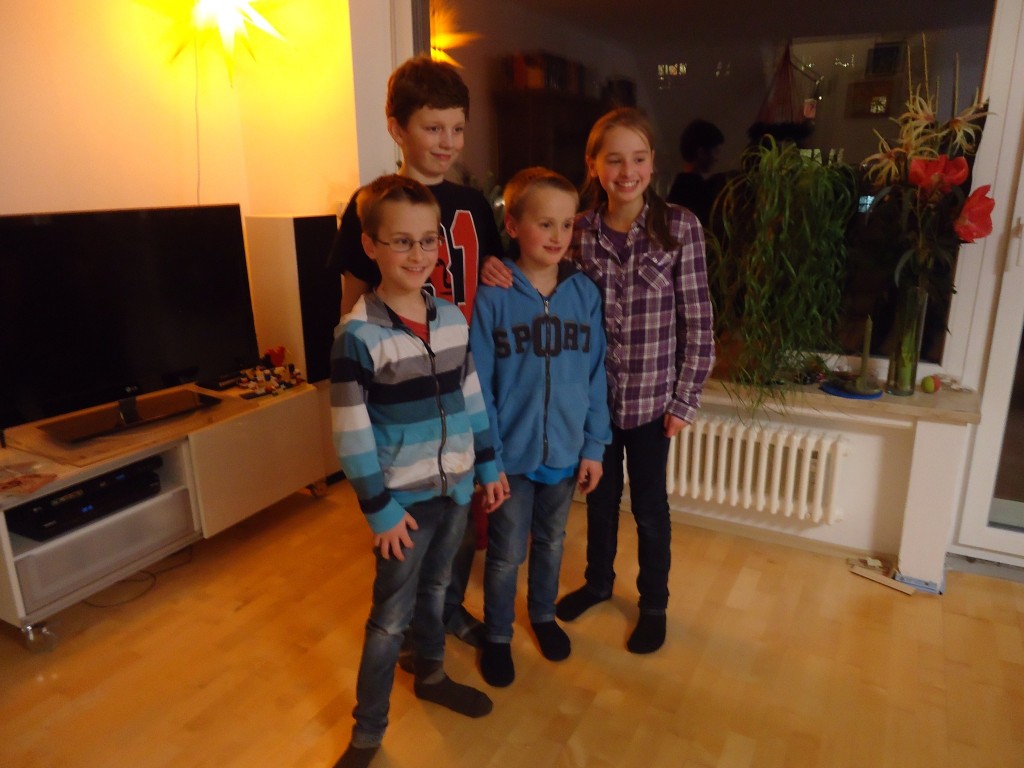 All children got a chance at hiting the ball for a bit.