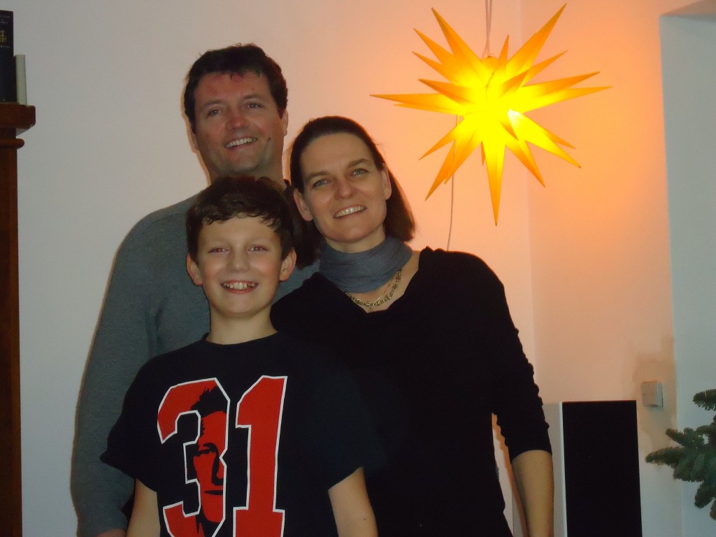 Claus, Bettina and Tim