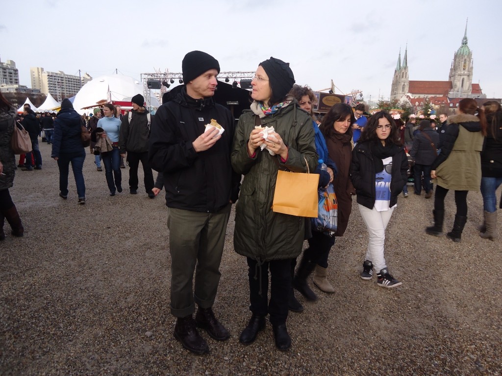 Armin and Barbara also found plenty of yummy things to eat.