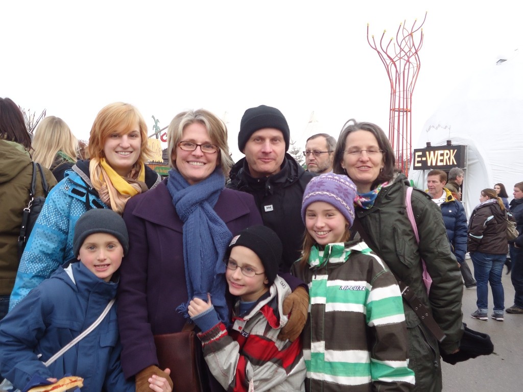 Esther, Tanja, Armin, Barbara, Nick, Ben and Tessa