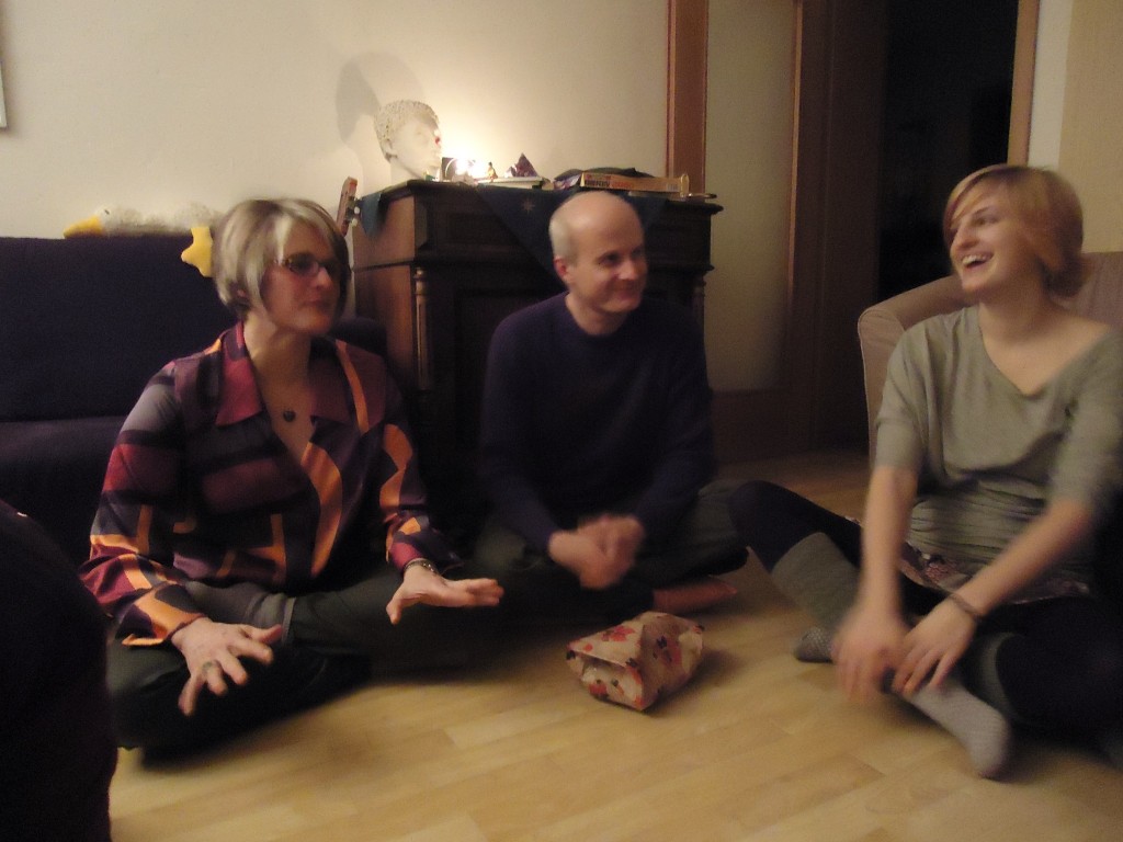 Much excitement during the game.