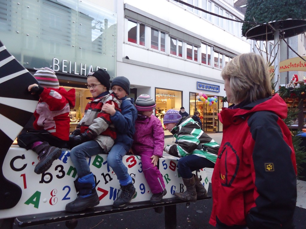 This horsing around took up quite some time with various formations of riders.