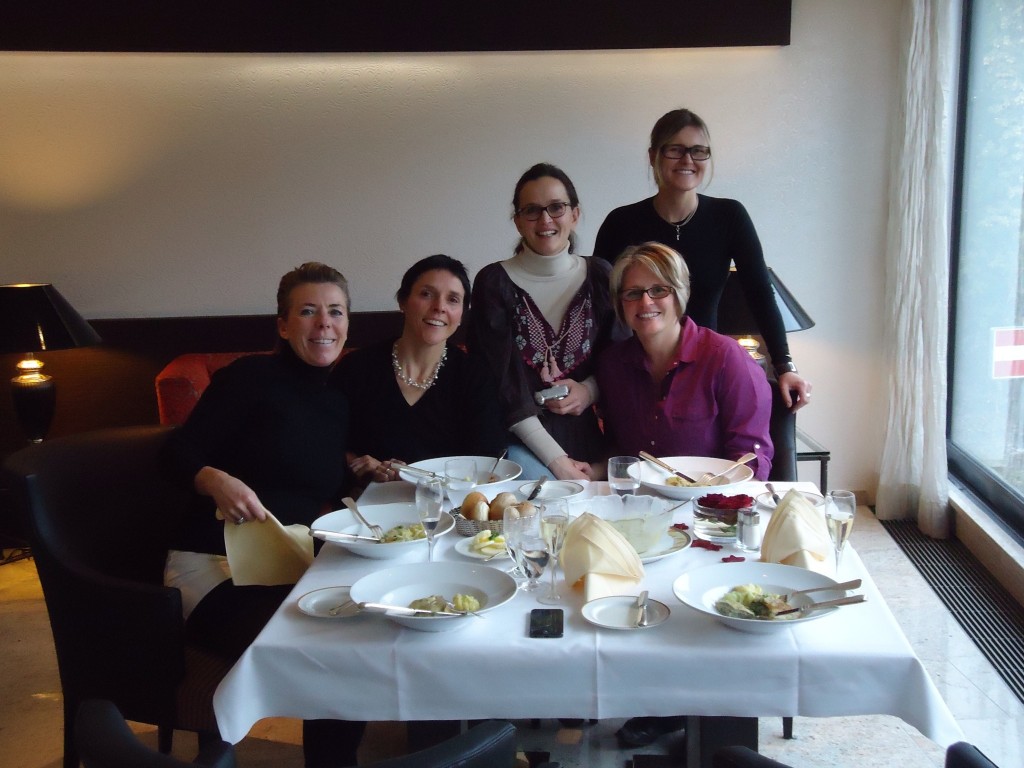 From left: Pat, Ingi, Simi, Caro and Tanja