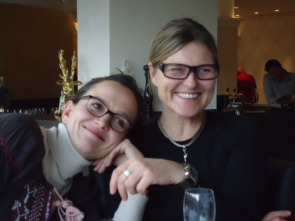 Simi and Caro...I love this photo.