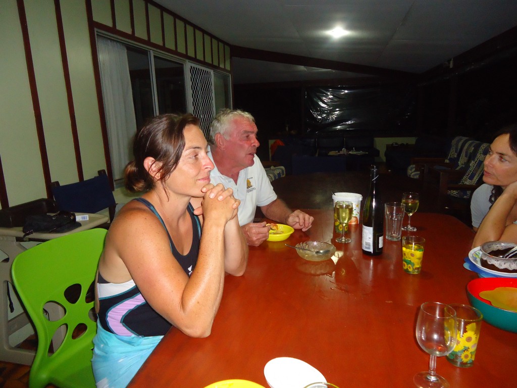 Desert, wine, fab company...the good life!