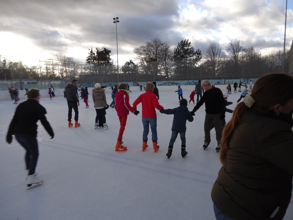 Nick had three helpers with him...