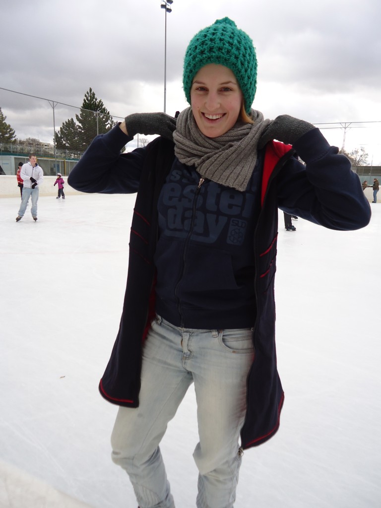 Esther looking great in green.