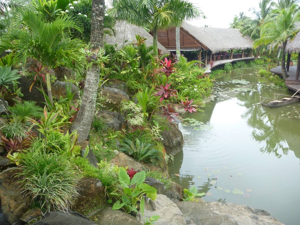 The amazing gardens in Te Vara Nui